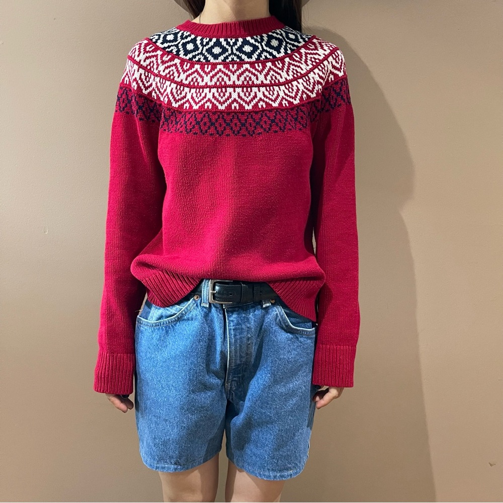 Red Seasonal Sweater
